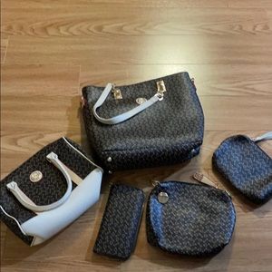 5 purse set